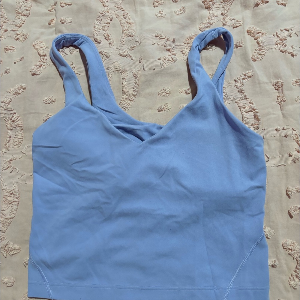 LULU ALIGN TANK SIZE 4 LYLIC SMOKE